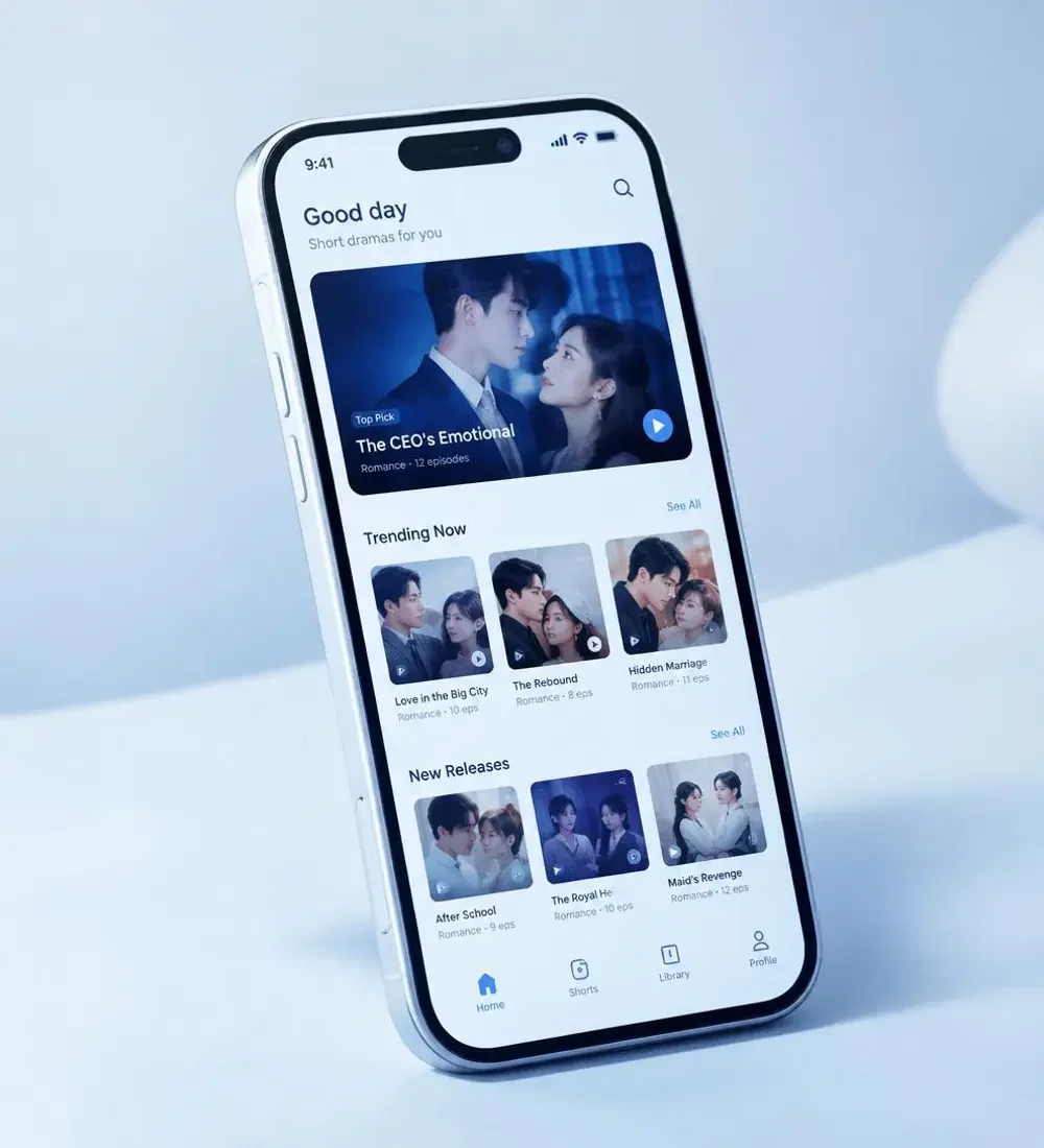 欧美短剧在线 APP 下载 欧美短剧在线 APP 界面展示,包含短剧卡片与播放页